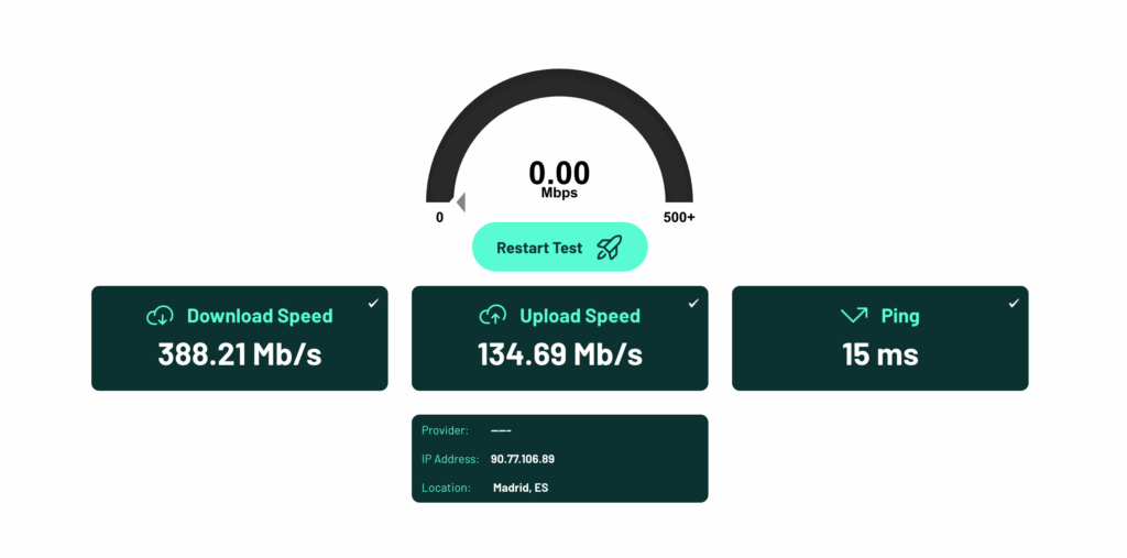 Internet Speed